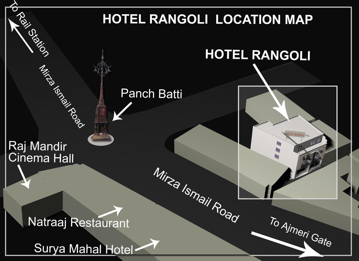 ג'איפור Hotel Rangoli מראה חיצוני תמונה